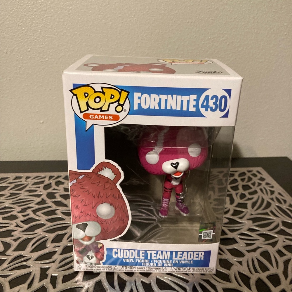 Funko Pop Fortnite Cuddle Team Leader NIB